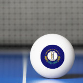 Vlag van de deelstaat Kentucky Pingpongbal (Net)