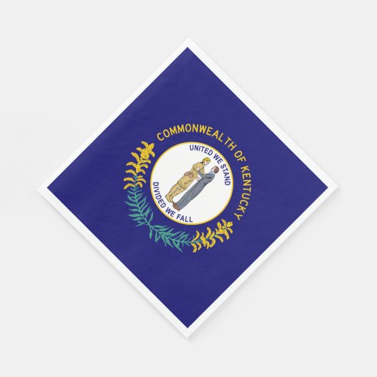 Vlag van de deelstaat Kentucky Servet (Hoek)