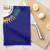 Vlag van de deelstaat Kentucky Theedoek (Quarter Fold)