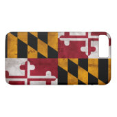  vlag van de deelstaat Maryland Case-Mate iPhone Case (Achterkant (Horizontaal))