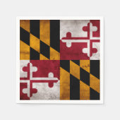  vlag van de deelstaat Maryland Servetten (Voorkant)