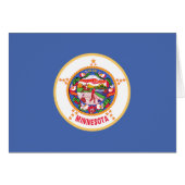 vlag van de deelstaat Minnesota (Voorkant Horizontaal)