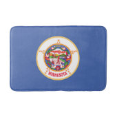 vlag van de deelstaat Minnesota Badmat (Voorkant)