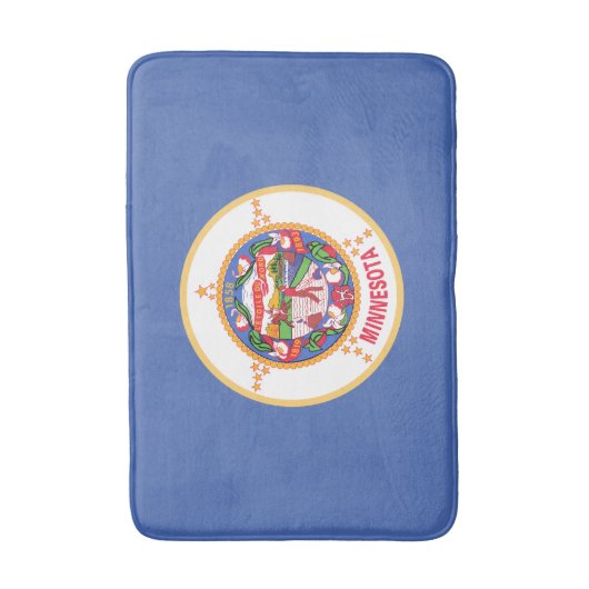 vlag van de deelstaat Minnesota Badmat (Voorkant Verticaal)