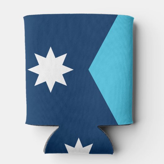 vlag van de deelstaat Minnesota Blikjeskoeler (Achterkant)