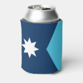 vlag van de deelstaat Minnesota Blikjeskoeler (Blikje Achterkant)