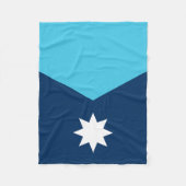 vlag van de deelstaat Minnesota Fleece Deken (Voorkant)