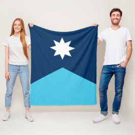 vlag van de deelstaat Minnesota Fleece Deken