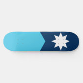vlag van de deelstaat Minnesota Persoonlijk Skateboard (Horizontaal)
