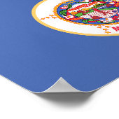 vlag van de deelstaat Minnesota Poster (Hoek)