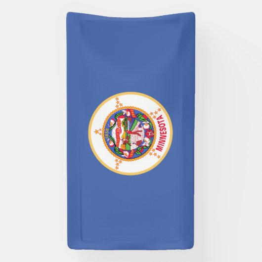 vlag van de deelstaat Minnesota Spandoek (Verticaal)