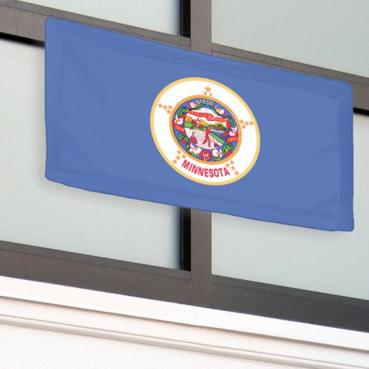 vlag van de deelstaat Minnesota Spandoek (Buitenkant Gebouw)