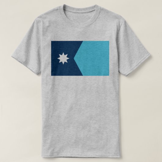 vlag van de deelstaat Minnesota T-shirt (Design voorkant)