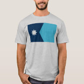 vlag van de deelstaat Minnesota T-shirt (Voorkant)