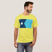 vlag van de deelstaat Minnesota T-shirt (Voorkant volledig)