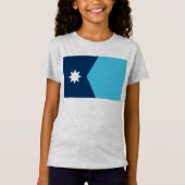 vlag van de deelstaat Minnesota T-shirt (Voorkant)