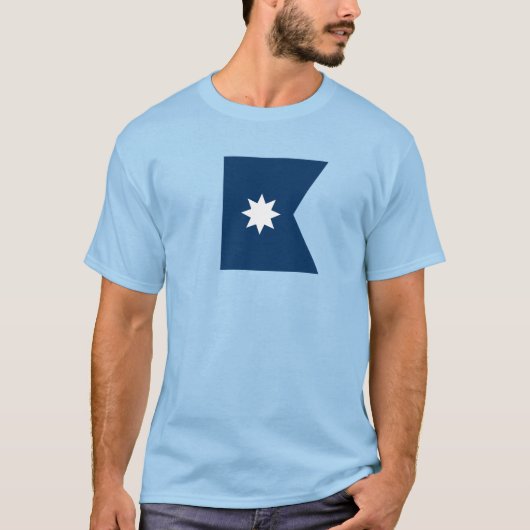 vlag van de deelstaat Minnesota T-shirt (Voorkant)