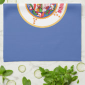 vlag van de deelstaat Minnesota Theedoek (Gevouwen)