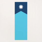 vlag van de deelstaat Minnesota Yogamat (Achterkant)