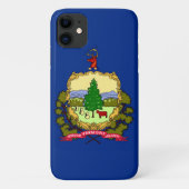 vlag van de deelstaat Vermont Case-Mate iPhone Case (Achterkant)
