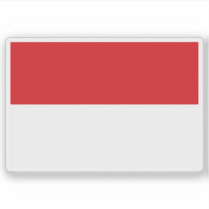 Vlag van de deelstaat Vorarlberg, Oostenrijk Sticker