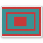 Vlag van de Derwisjstaat, Somalië Sticker (Voorkant)