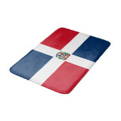 Vlag van de Dominicaanse Republiek Badmat (Gekanteld)