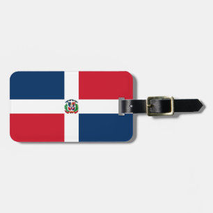 Vlag van de Dominicaanse Republiek Bagagelabel