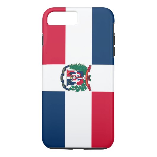 Vlag van de Dominicaanse Republiek Case-Mate iPhone Case (Achterkant)