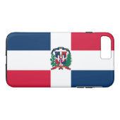Vlag van de Dominicaanse Republiek Case-Mate iPhone Case (Achterkant (Horizontaal))