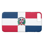 Vlag van de Dominicaanse Republiek Case-Mate iPhone Case (Achterkant (Horizontaal))