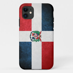Vlag van de Dominicaanse Republiek iPhone 11 Hoesje
