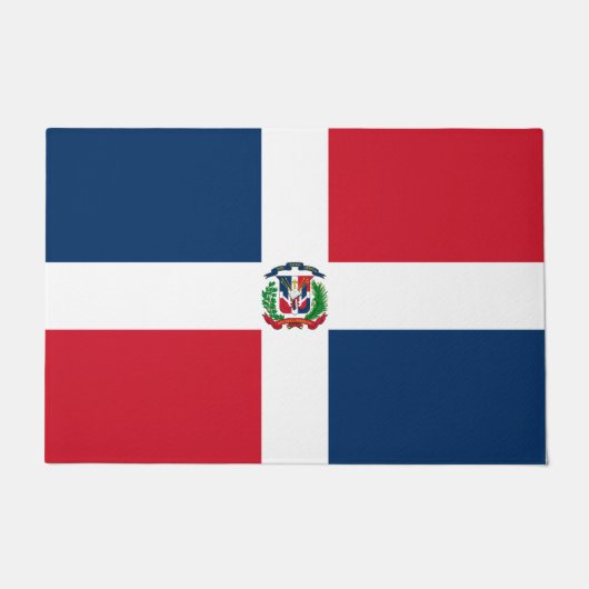 Vlag van de Dominicaanse Republiek Deurmat (Voorkant)