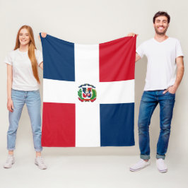 Vlag van de Dominicaanse Republiek Fleece Deken