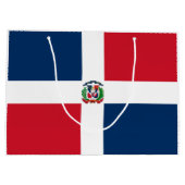 Vlag van de Dominicaanse Republiek Groot Cadeauzakje (Achterkant)