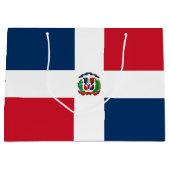 Vlag van de Dominicaanse Republiek Groot Cadeauzakje (Voorkant)