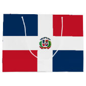 Vlag van de Dominicaanse Republiek Groot Cadeauzakje (Achterkant)