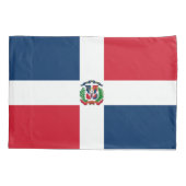 Vlag van de Dominicaanse Republiek Kussensloop (Achterkant)