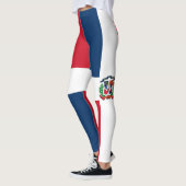 Vlag van de Dominicaanse Republiek Leggings (Links)