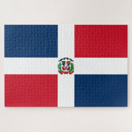 Vlag van de Dominicaanse Republiek Legpuzzel