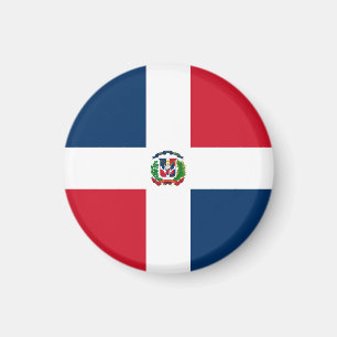 Vlag van de Dominicaanse Republiek Magneet