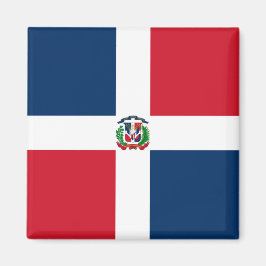 Vlag van de Dominicaanse Republiek Magneet