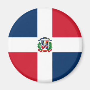 Vlag van de Dominicaanse Republiek Magneet