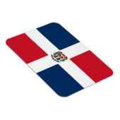 Vlag van de Dominicaanse Republiek Magneet (Rechterzijde)