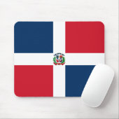 Vlag van de Dominicaanse Republiek Muismat (Met muis)