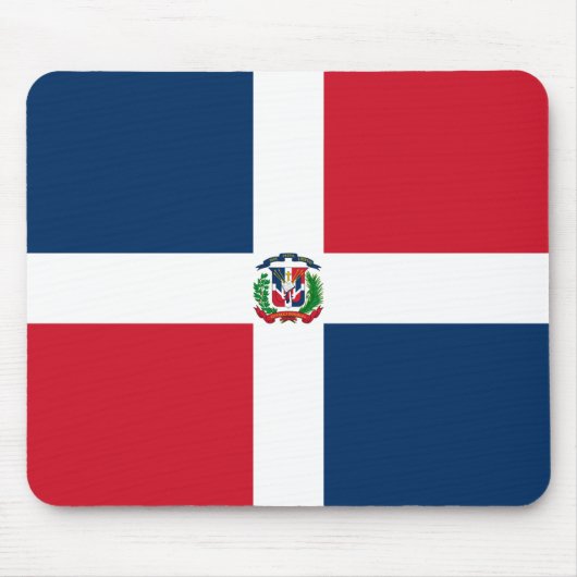 Vlag van de Dominicaanse Republiek Muismat (Voorkant)