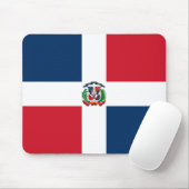 Vlag van de Dominicaanse Republiek Muismat (Met muis)