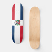 Vlag van de Dominicaanse Republiek Persoonlijk Skateboard (Voorkant)