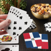 Vlag van de Dominicaanse Republiek Pokerkaarten (Insitu)