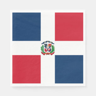Vlag van de Dominicaanse Republiek Servet
